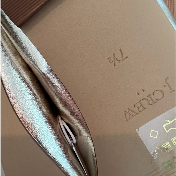 J.Crew gold ballet flats - Picture 11 of 16